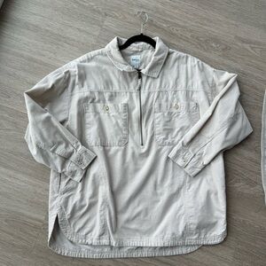 Kenzie corduroy oversized shirt